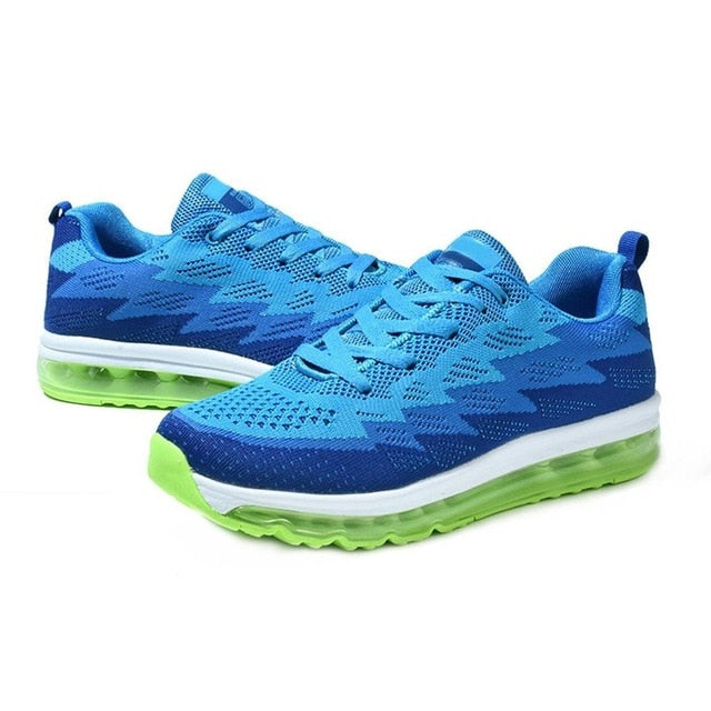 OUTAD Men Air Cushion Running Shoes Super Light Adult Sneakers