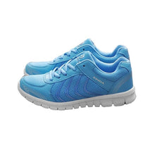 Load image into Gallery viewer, Breathable Mesh Flat Sports Shoes Comfortable Rubber Soles For All Season Running Shoes Daily Wear Lace-up Sneakers