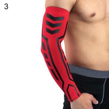 Load image into Gallery viewer, Outdoor Sport Basketball Running Soft Elastic Protective Arm Guard Sleeve Wrap