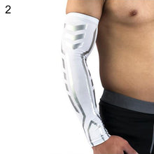 Load image into Gallery viewer, Outdoor Sport Basketball Running Soft Elastic Protective Arm Guard Sleeve Wrap