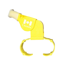 Load image into Gallery viewer, Sports Activities Referee Whistle Practical Mouthpiece Seedless &amp; Double Cavity Lifesaving Emergency Whistle Cheerleaders Cheer Finger Whistle