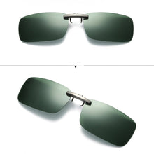 Load image into Gallery viewer, Rimless Polarized Clip on Sunglasses UV400 Sports Driving Myopia Clip Glasses Lightweight