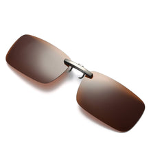 Load image into Gallery viewer, Rimless Polarized Clip on Sunglasses UV400 Sports Driving Myopia Clip Glasses Lightweight